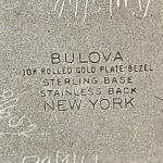 1944 BULOVA 15J Deco Gold Gents Wristwatch