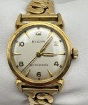 Vintage Bulova Gold Plated Men's Wrist Watch