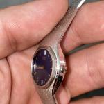 Seiko 1980s Cocktail Women's Quartz Watch Blue Dial