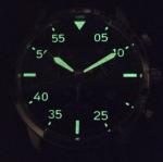 Flieger Type B Miyota Chronograph Vintage Pilot Watch