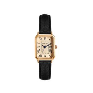 Stylish Square Roman Numeral Vintage Watch for Her