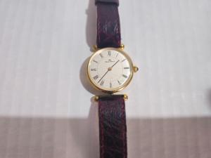 Yonger Bresson Gold Tone Mechanical Wind Watch