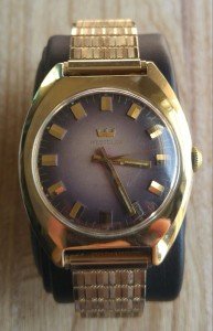 Vintage Gold Plated 1950 Westclox Mechanical Watch