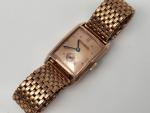 Bulova 14K Rose Gold Tank Watch for Repair