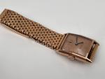 Bulova 14K Rose Gold Tank Watch for Repair