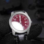 Victorinox Vintage Red Dial Field Watch 30mm