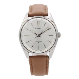 Seiko 66-7109 Men's Vintage Silver Sunburst Watch