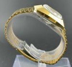 Rare Vintage Gold-Plated Diamond Day-Date Men's Watch