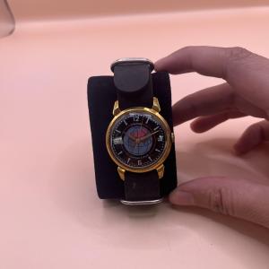 Soviet Sputnik Men's Mechanical Watch with Black Dial