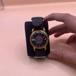 Soviet Sputnik Men's Mechanical Watch with Black Dial