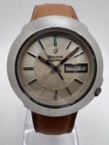 Rare Bulova Accutron Sputnik Men's Day Date Watch