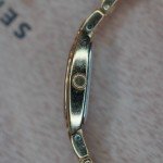 Vintage Pulsar Gold Oval Dial Watch V220-X017