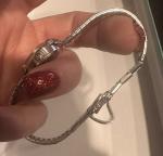 Vintage Bulova 23 Ladies Diamond Cocktail Watch