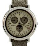 Vintage Men's Zenith 35mm Triple Calendar Watch