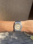 Vintage Zenith Defy 28800 Coffee Dial Watch