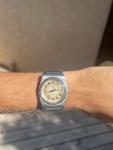 Vintage Zenith Defy 28800 Coffee Dial Watch