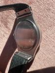 Rare 1980s Vintage Zenith Steel Watch with Band