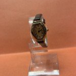 Rose Gold Quartz Watch with Roman Numerals