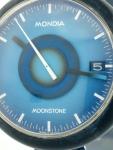 Vintage Zenith Mondia Moonstone Blue Dial Watch