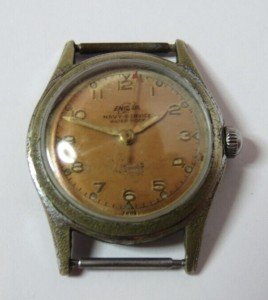 Vintage Enicar Navy-Service Manual Military Wristwatch