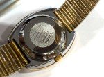 Rare Vintage Gold-Plated Diamond Day-Date Men's Watch