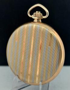 Vintage 1939 Zenith 18k Gold Pocket Watch
