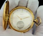 Vintage 1939 Zenith 18k Gold Pocket Watch