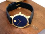 Movado Zenith Women's Vintage Swiss Watch, Blue Dial