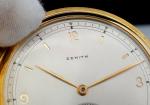Vintage 1939 Zenith 18k Gold Pocket Watch