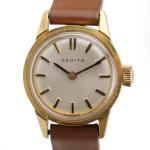 Vintage Zenith Mechanical Watch for Women 20.5mm Gold