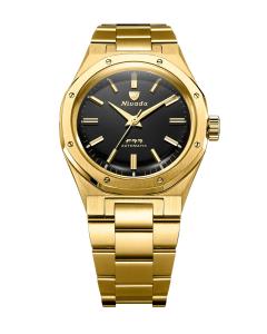 Nivada Grenchen Mark II Gold Automatic Watch