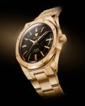 Nivada Grenchen Mark II Gold Automatic Watch