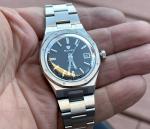 Nivada Grenchen F77 Black Automatic Watch 37mm