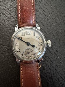 Vintage Elgin Military Style Men's Watch