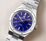 Nivada Grenchen F77 Automatic Lapis Lazuli Watch