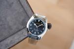 Nivada Grenchen Super Antarctic Black Dial Watch