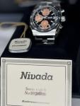 Nivada Grenchen Chronosport Salmon Limited Edition Watch