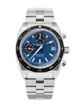 Nivada Grenchen Autochron Blue Dial 38mm Watch
