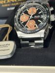 Nivada Grenchen Chronosport Salmon Limited Edition Watch