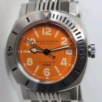 Nivada Grenchen Depthmaster Orange Limited Edition 39mm