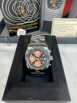 Nivada Grenchen Chronosport Salmon Limited Edition Watch