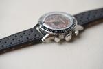 Nivada Grenchen Chronomaster Tropical Black Strap