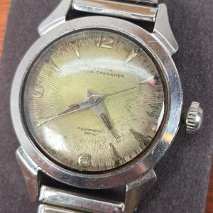 Vintage Croton Nivada Grenchen Automatic 31mm Watch