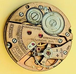 Croton Nivada Grenchen AS-1583 Vintage Watch