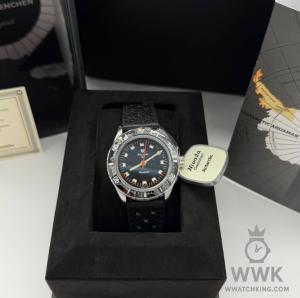 Nivada Grenchen Aquamar Black with Racing Strap