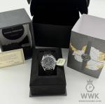 Nivada Grenchen Aquamar Black with Racing Strap