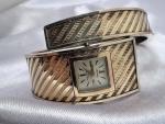 Rare Vintage Croton Nivada Grenchen Women's Cuff Watch