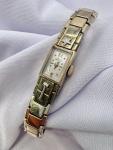 10k Gold Plated Nivada Grenchen Women's Tank Watch