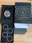 Nivada Grenchen Chronoking MecaQuartz GMT Watch