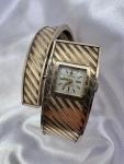 Rare Vintage Croton Nivada Grenchen Women's Cuff Watch